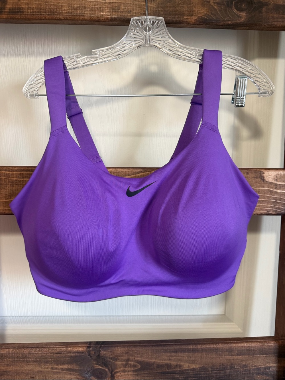 Nike Purple High-Impact Support Sports Bra